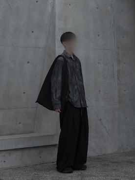 「アイテム（スウェットパンツ）」を使った、Ryuさん（メンズ・180cm）の秋コーディネート