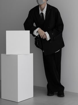 「remer（リメール）のアイテム（パンツ）」を使った、Ryuさん（メンズ・180cm）の夏コーディネート