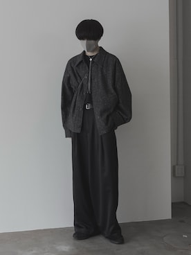 「remer（リメール）のアイテム（パンツ）」を使った、Ryuさん（メンズ・180cm）の夏コーディネート