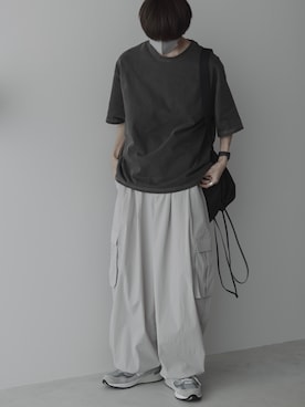 「remer（リメール）のアイテム（パンツ）」を使った、Ryuさん（メンズ・180cm）の夏コーディネート