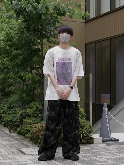 Handcraft print T-shirts/ハンドクラフトプリントTシャツ