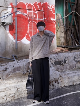 「cii（シー）のアイテム」を使った、Ryuさん（メンズ・180cm）の冬コーディネート