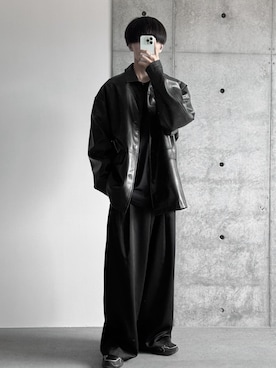 「remer（リメール）のアイテム（ジャケット/アウター）」を使った、Ryuさん（メンズ・180cm）の夏コーディネート