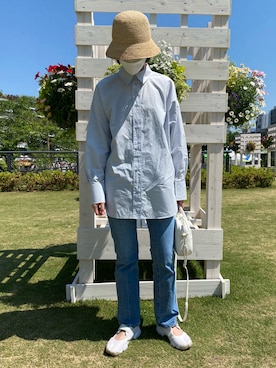 「ナイキエアリフト」｜𝙝𝙖𝙧𝙪𝙠𝙖さん（レディース・169cm）の春コーディネート