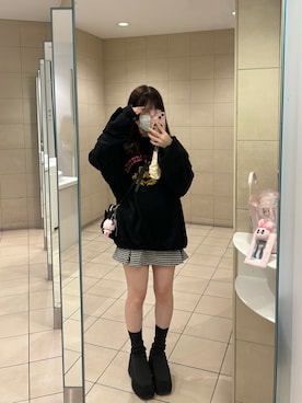 「jouetie（ジュエティ）のアイテム」を使った、yu♡さん（レディース・152cm）の秋コーディネート