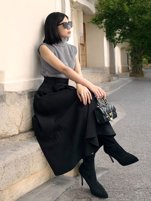 希少モデル✨CHANEL ノースリーブ　ニット　ハイネック 全9色 ハイネックノースリーブニット レディース 夏 春夏 秋