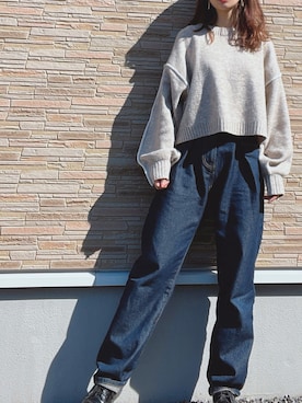 クミさん(レディース・155cm)の秋コーディネート