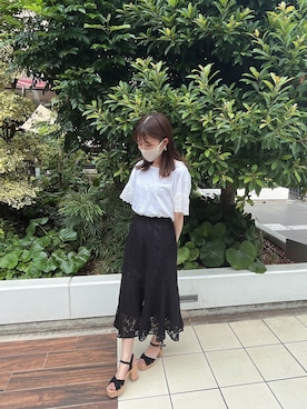 クミさん（レディース・155cm）の夏コーディネート