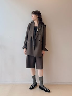 「LE TALON（ルタロン）のアイテム」を使った、sakuranbocherryさん（レディース・155cm）の秋コーディネート