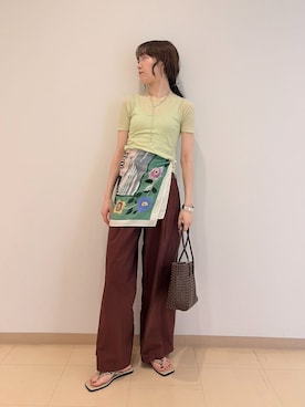 「LE TALON（ルタロン）のアイテム」を使った、sakuranbocherryさん（レディース・155cm）の春コーディネート