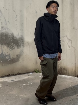 「PADRONE（パドローネ）のアイテム」を使った、tessy6021さん（メンズ・179cm）の春コーディネート