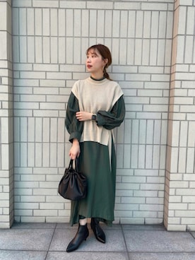 ayakaさん（レディース・156cm）の秋コーディネート