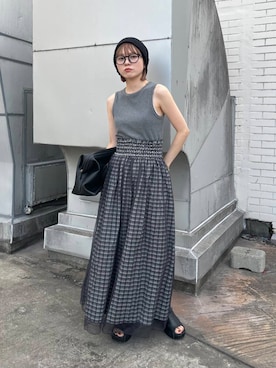 「kbf_ootd」｜serikaさん（レディース・153cm）の夏コーディネート