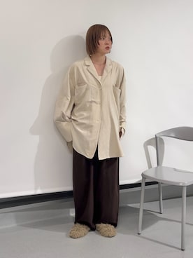 「アイテム（パンプス）」を使った、serikaさん（レディース・153cm）の秋コーディネート