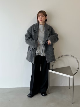 「アイテム（その他シューズ）」を使った、serikaさん（レディース・153cm）の秋コーディネート