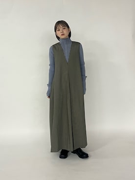 「KBF（ケイビーエフ）のアイテム」を使った、serikaさん（レディース・153cm）の秋コーディネート