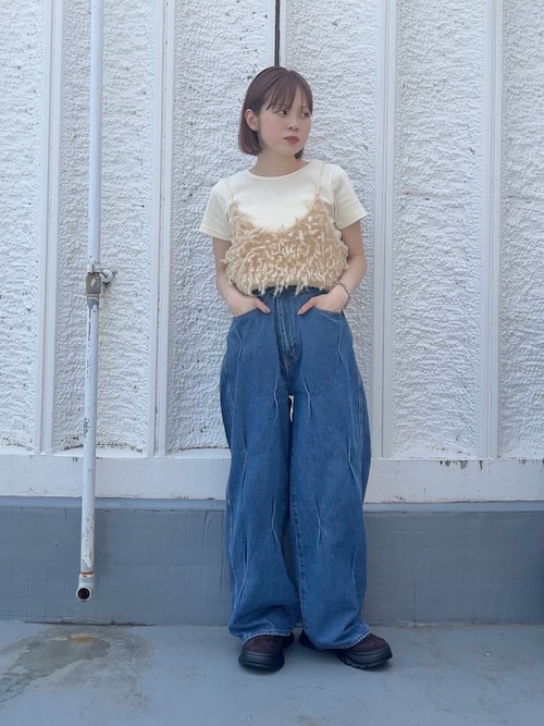 ステッチデザインスリッポン