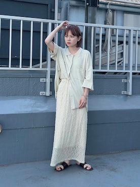 「kbf_ootd」｜serikaさん（レディース・153cm）の夏コーディネート