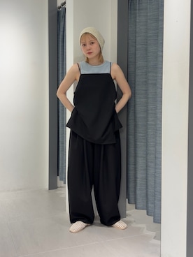 「KBF（ケイビーエフ）のアイテム（トップス）」を使った、serikaさん（レディース・153cm）の春コーディネート