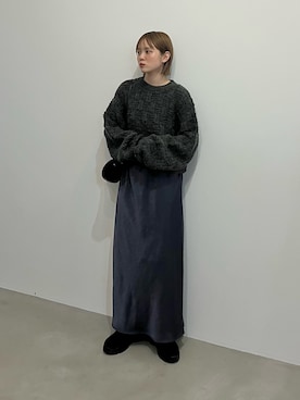 「アイテム（その他シューズ）」を使った、serikaさん（レディース・153cm）の秋コーディネート