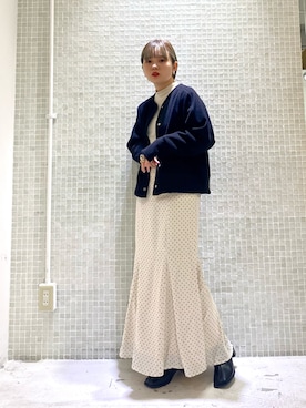 serikaさん（レディース・153cm）の冬コーディネート