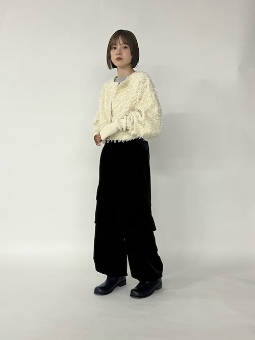 バイカラーレイヤードカットソー（Tシャツ/カットソー）｜KBF