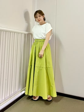 「kbf_ootd」｜「アイテム（その他）」を使った、serikaさん（レディース・153cm）の夏コーディネート