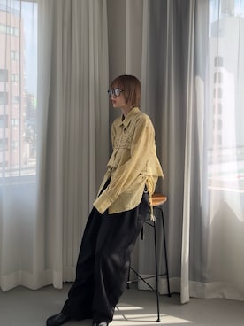 「骨格ナチュラル」｜serikaさん（レディース・153cm）の夏コーディネート