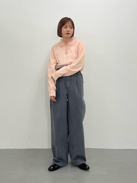 「アイテム（その他シューズ）」を使った、serikaさん（レディース・153cm）の秋コーディネート
