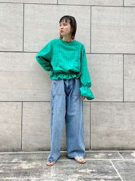 「kbf_ootd」｜「アイテム（その他）」を使った、serikaさん（レディース・153cm）の春コーディネート