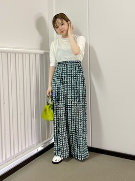 「kbf_ootd」｜「アイテム（その他）」を使った、serikaさん（レディース・153cm）の夏コーディネート
