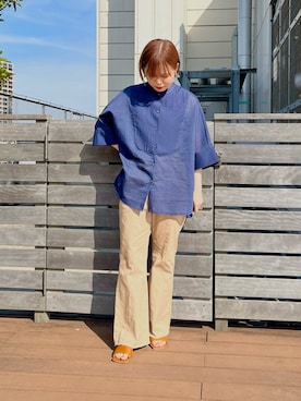 「kbf_ootd」｜「アイテム（その他）」を使った、serikaさん（レディース・153cm）の春コーディネート