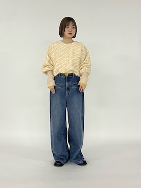 「アイテム（カーディガン/ボレロ）」を使った、serikaさん（レディース・153cm・20代）の秋コーディネート