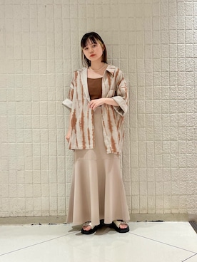 「kbf_ootd」｜「アイテム（その他）」を使った、serikaさん（レディース・153cm）の春コーディネート