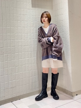 「kbf_ootd」｜「アイテム（その他）」を使った、serikaさん（レディース・153cm）の秋コーディネート