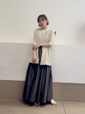 「kbf_ootd」｜「アイテム（その他）」を使った、serikaさん（レディース・153cm）の夏コーディネート