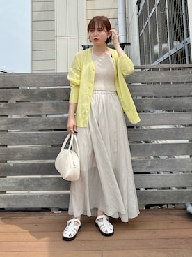 「kbf_ootd」｜「アイテム（その他）」を使った、serikaさん（レディース・153cm）の春コーディネート