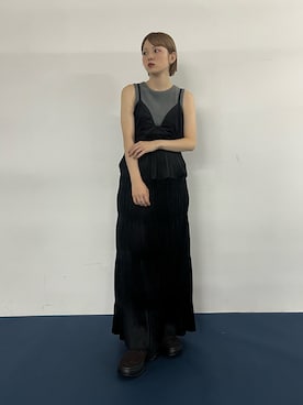 「KBF（ケイビーエフ）のアイテム」を使った、serikaさん（レディース・153cm）の夏コーディネート
