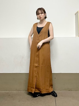 「kbf_ootd」｜「アイテム（その他）」を使った、serikaさん（レディース・153cm）の春コーディネート
