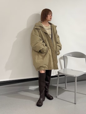 「ハーフパンツ」｜serikaさん（レディース・153cm）の秋コーディネート