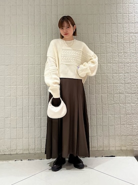 「kbf_ootd」｜「アイテム（その他）」を使った、serikaさん（レディース・153cm）の秋コーディネート