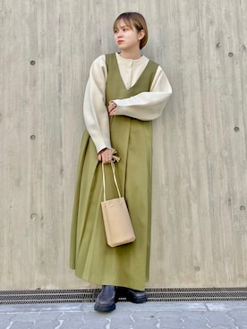 serikaさん（レディース・153cm）の冬コーディネート