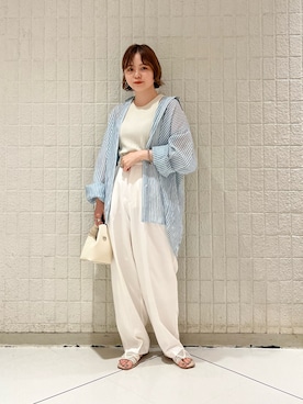 「kbf_ootd」｜「アイテム（その他）」を使った、serikaさん（レディース・153cm）の夏コーディネート