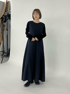 「アイテム（ワンピース）」を使った、serikaさん（レディース・153cm・20代）の秋コーディネート