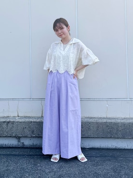 「kbf_ootd」｜「アイテム（その他）」を使った、serikaさん（レディース・153cm）の夏コーディネート