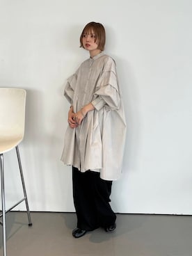 「KBF（ケイビーエフ）のアイテム」を使った、serikaさん（レディース・153cm）の夏コーディネート