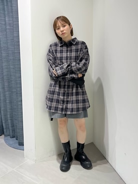 「アイテム（テーラードジャケット）」を使った、serikaさん（レディース・153cm）の秋コーディネート