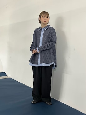 「KBF（ケイビーエフ）のアイテム」を使った、serikaさん（レディース・153cm）の夏コーディネート
