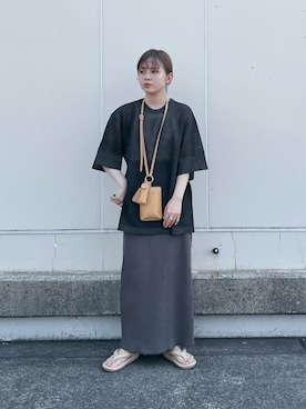 「kbf_ootd」｜「アイテム（その他）」を使った、serikaさん（レディース・153cm）の夏コーディネート