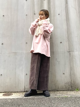 serikaさん（レディース・153cm）の冬コーディネート